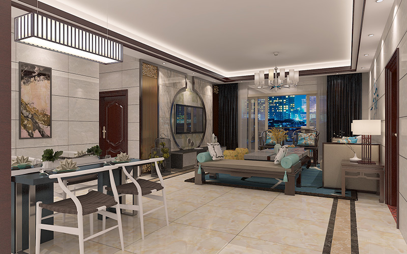 马鞍山简约通透的空间