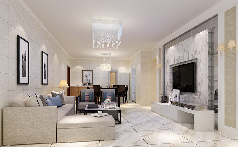 马鞍山89平的现代风格装修